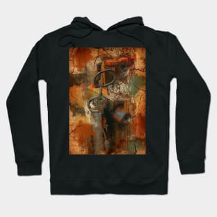 Heavy Old Key Rusty Lock Hoodie